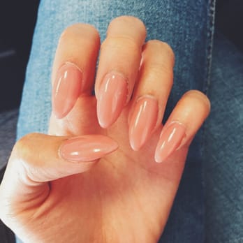 Luxury Nails Spa - Pinkish Nude Stiletto/Almond Nails - Nail Salons Near Me - San Jose, California Luxury Nails Spa - Pinkish Nude Stiletto/Almond Nails - Nail Salons Near Me - San Jose, California