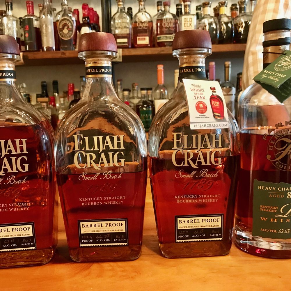 Elijah Craig Barrel Proof vertical tasting, including the lauded B517. Elijah Craig Barrel Proof vertical tasting, including the lauded B517.