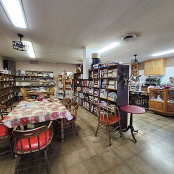 Raindrop Coffee Stop - Tables with board games and other items for sale - Coffee & Tea Near Me - Lake Isabella, California
