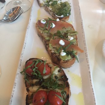 Carmine's - Trio of bruschetta - Italian Near Me - Bellevue, Washington