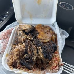 Island Choice - Jerk Chicken small meal
