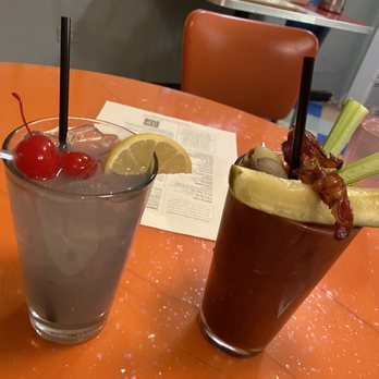 Kitsch'n On Roscoe - Bloody Mary and vodka lemonade - Breakfast & Brunch Near Me - Chicago, Illinois Kitsch'n On Roscoe - Bloody Mary and vodka lemonade - Breakfast & Brunch Near Me - Chicago, Illinois