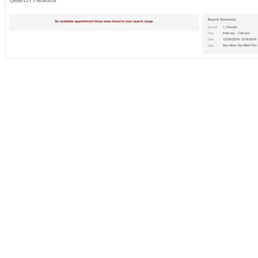 They don't pick up the phone and the online booking link doesn't work. They don't pick up the phone and the online booking link doesn't work.