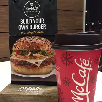 McDonald's - a cup of coffee and a picture of a burger - Fast Food Near Me - Edmonton, Alberta