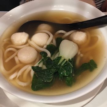 Noodle Bar - Fish Ball Noodle Soup ($12) - Chinese Near Me - Niagara Falls, Ontario