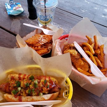 Dat Dog - Holiday Dog Special, Sweet Potato Fries, Kids Chicken Strips and Fries. - Hot Dogs Near Me - New Orleans, Louisiana