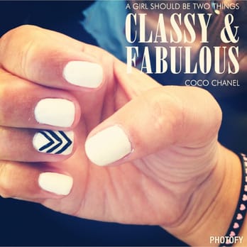 Jolie Nails - Omg ! So love my gel mani :))))) they always do what I ask even when I say alllll white ! Lol - Nail Salons Near Me - Antelope, California