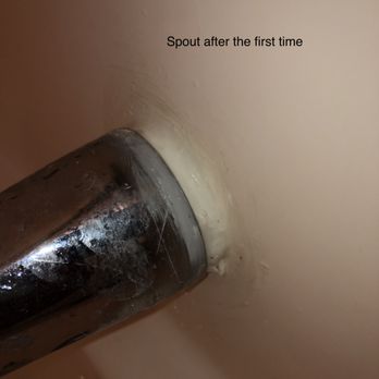Perfecto Plumbing - when this company tried to put back on the original spout - Plumbing Near Me Perfecto Plumbing - when this company tried to put back on the original spout - Plumbing Near Me