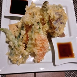 Kajiki - Tempura vegetariana: carote, melanzane, zucca, zucchine, peperoni...