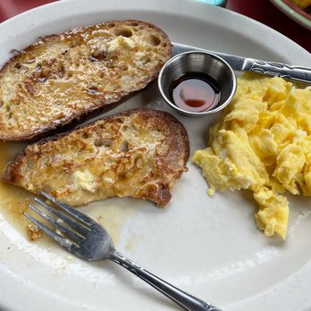 Old Town Cafe - sourdough? French toast with a side of eggs - Breakfast & Brunch Near Me - Bellingham, Washington Old Town Cafe - sourdough? French toast with a side of eggs - Breakfast & Brunch Near Me - Bellingham, Washington