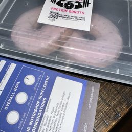 Protein donuts and Evolt body scan