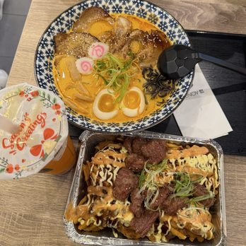 Junenov Tea - spicy miso ramen & Y26. OKonomiYaki Short Rib Checker Fries - Bubble Tea Near Me - Pleasant Hill, California Junenov Tea - spicy miso ramen & Y26. OKonomiYaki Short Rib Checker Fries - Bubble Tea Near Me - Pleasant Hill, California