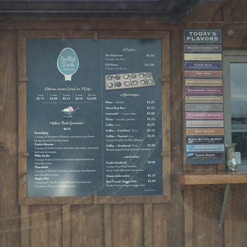 Spotted Duck - Menu - Ice Cream & Frozen Yogurt Near Me - Penn Yan, New York Spotted Duck - Menu - Ice Cream & Frozen Yogurt Near Me - Penn Yan, New York