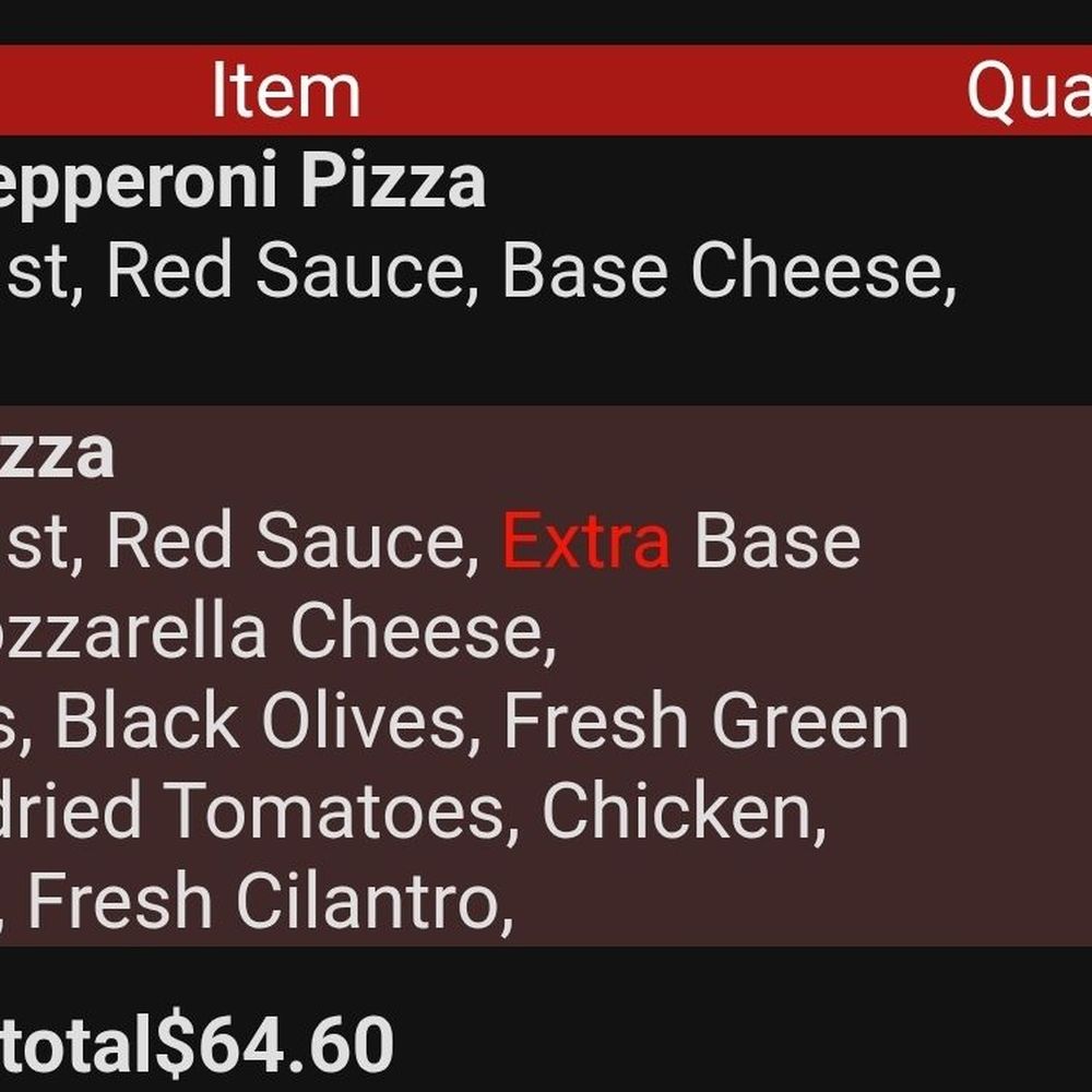 Paid for "EXTRA" cheese, recieved hardly any cheese Paid for "EXTRA" cheese, recieved hardly any cheese