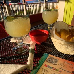 Happy Hour everyday 4-7pm. Buy 1 margarita on the rocks, get the 2nd half off!