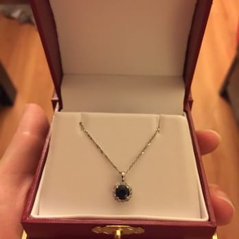 Minah Jewelry - Necklace with 14k white gold chain. - Jewelry Near Me - Los Angeles, California