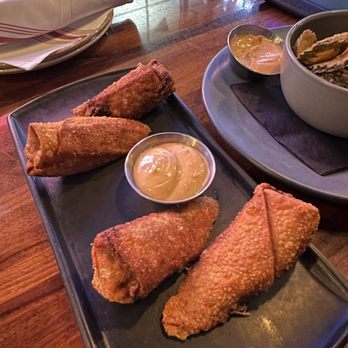 G Pub - Philly Steak and Cheese Egg Rolls Plate - Gastropubs Near Me - Providence, Rhode Island