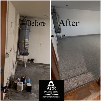 Ace Painting - Before & After: Garage makeover - Painters Near Me - La Habra , California Ace Painting - Before & After: Garage makeover - Painters Near Me - La Habra , California