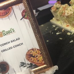 Amazing Conch Salad from Reeds at the Taste of the Islands Experience in Fort Lauderdale, FL Amazing Conch Salad from Reeds at the Taste of the Islands Experience in Fort Lauderdale, FL