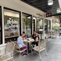 Golden Wheat Bakery Cafe - Outside seating