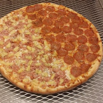 Dion's Pizza - Half Hawaiian half Pepperoni - Pizza Near Me - Los Lunas, New Mexico