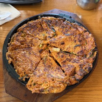 Brother's BBQ - Kimchi Pancake / 김지전 - Korean Near Me - San Leandro, California
