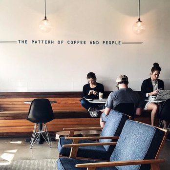 Houndstooth Coffee - Small tables and chairs - Coffee & Tea Near Me - Austin, Texas