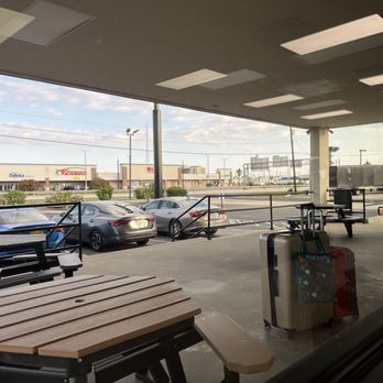 Enterprise Rent-A-Car - Outside view from inside - Car Rental Near Me - Galveston, Texas Enterprise Rent-A-Car - Outside view from inside - Car Rental Near Me - Galveston, Texas