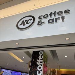 KC Coffee & Art - Sign