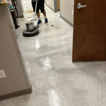 Nice Price Solutions - Stripping wax floors! - Home Cleaning Near Me