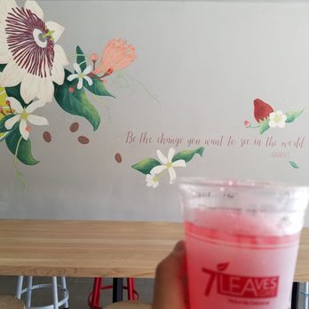 7 Leaves Cafe - Cool mural - Coffee & Tea Near Me - Alhambra, California