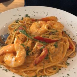 Shrimp linguine alfredo (special)