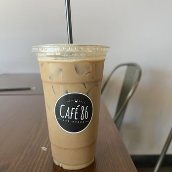 Cafe 86 -Roseville - Iced Sea Salt Coffee - Desserts Near Me - Roseville, California