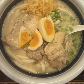 Marugame Udon - Creamy chicken udon - Japanese Near Me - Honolulu, Hawaii Marugame Udon - Creamy chicken udon - Japanese Near Me - Honolulu, Hawaii