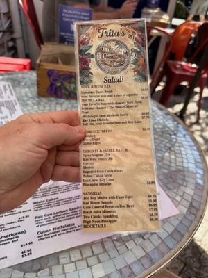 Menu photo 3 Frita's Key West, FL Menu photo 3 Frita's Key West, FL