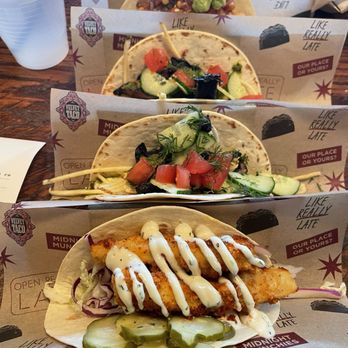 Velvet Taco - Nashville hot tofu, #5.5 Mediterranean Mushroom, #6.5 Beer Battered Cauliflower - New American Near Me - Atlanta, Georgia Velvet Taco - Nashville hot tofu, #5.5 Mediterranean Mushroom, #6.5 Beer Battered Cauliflower - New American Near Me - Atlanta, Georgia
