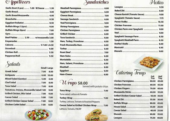 Menu photo 1 Nick's Pizza North Bergen, NJ Menu photo 1 Nick's Pizza North Bergen, NJ
