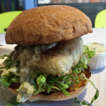 Burger Lounge - Alaskan Cod Sandwich - Burgers Near Me - Irvine, California Burger Lounge - Alaskan Cod Sandwich - Burgers Near Me - Irvine, California