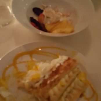 La Palma - Dessert panna cotta and millefoglia - Italian Near Me - Toronto, Ontario La Palma - Dessert panna cotta and millefoglia - Italian Near Me - Toronto, Ontario