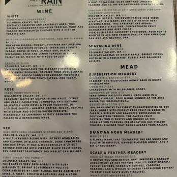 Wicked Rain - Wine and Mead Menu - Beer Bar Near Me - Gilbert, Arizona Wicked Rain - Wine and Mead Menu - Beer Bar Near Me - Gilbert, Arizona