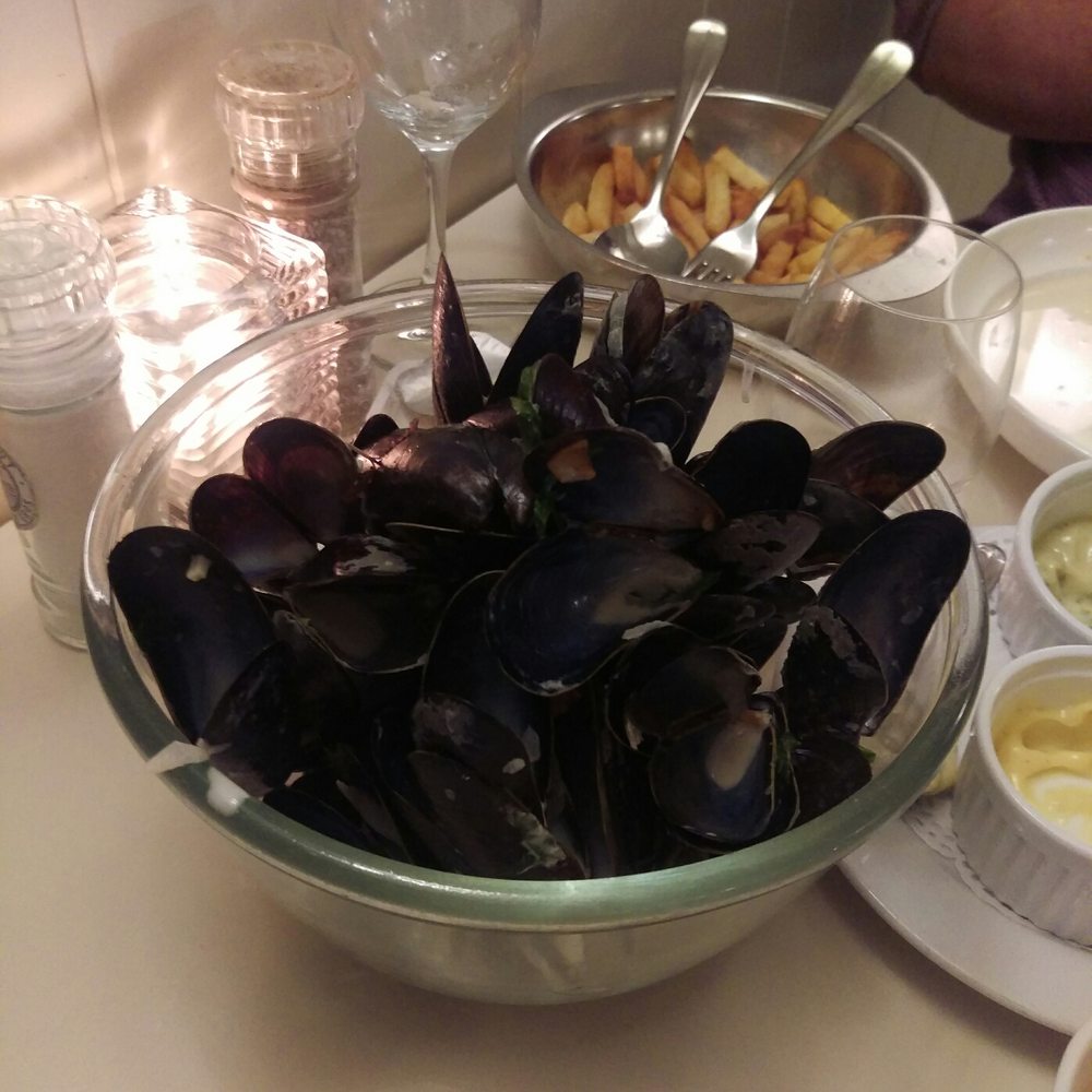 It is all about the mussels! It is all about the mussels!