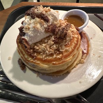 Clinton St. Baking Company - Maple bourbon pecan pancakes - Breakfast & Brunch Near Me - Brooklyn, New York