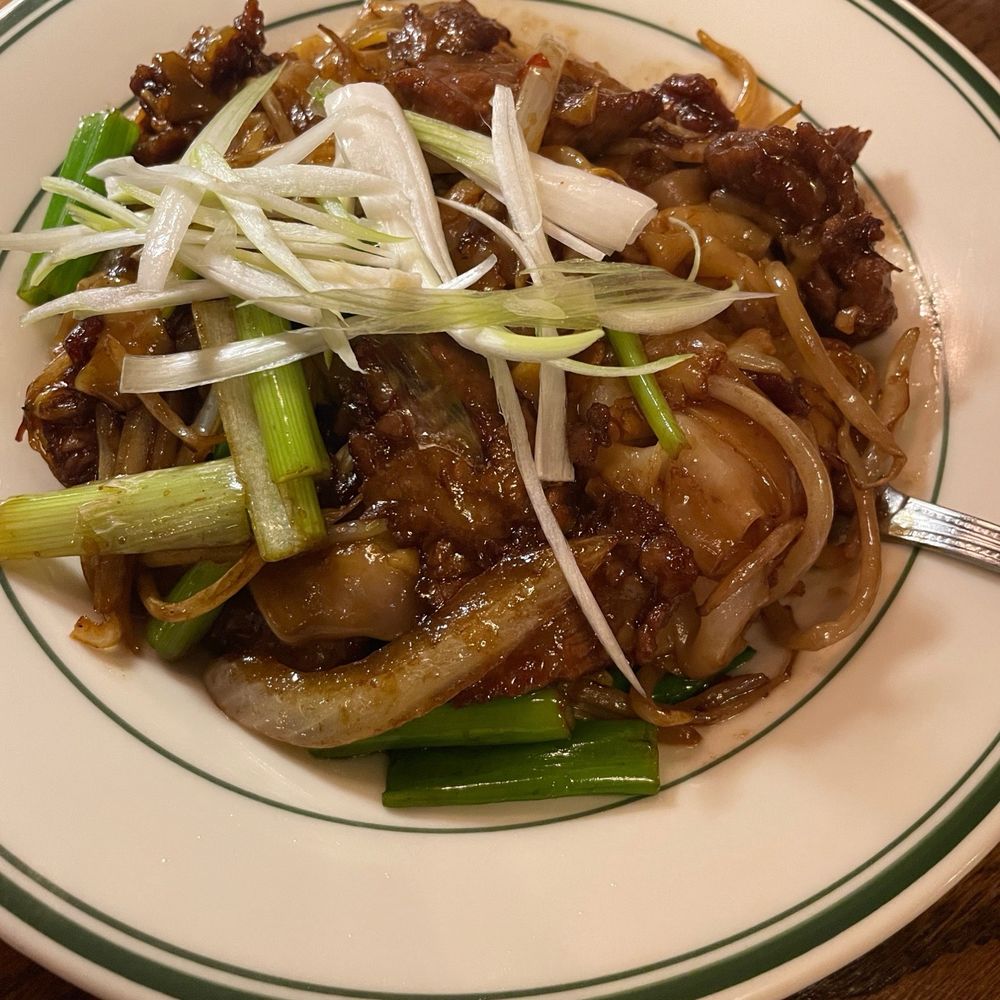Nomad Tea Parlour - XO Beef Chow Fun - Chinese Near Me - New York, New York Nomad Tea Parlour - XO Beef Chow Fun - Chinese Near Me - New York, New York