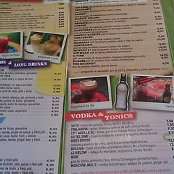 El Otro - Aunque tambien hay bebidas y cockteles muy apetecibles.