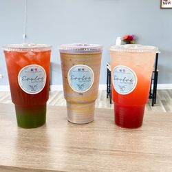 Evolve Nutrition - Perfect combination of loaded tea and shake for a healthy meal