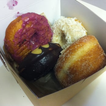 Revolution Doughnuts - Bluberry, coconut, cinnamon sugar, and dark chocolate - Donuts Near Me - Decatur, Georgia Revolution Doughnuts - Bluberry, coconut, cinnamon sugar, and dark chocolate - Donuts Near Me - Decatur, Georgia