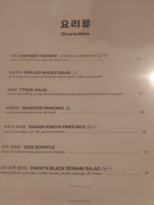 Menu photo 4 Piggy's Island Thornhill, ON
