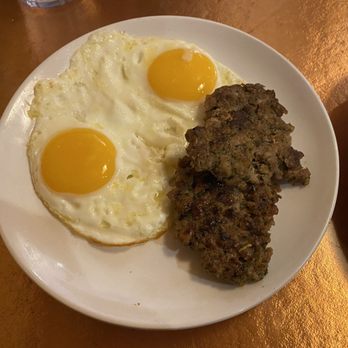 Another Broken Egg Cafe - Eggs and sausage patty side - Breakfast & Brunch Near Me - Miamisburg, Ohio