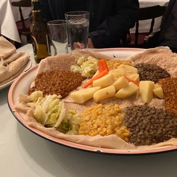 Ethiopian Restaurant - Combination Platter 3 - Ethiopian Near Me - Denver, Colorado Ethiopian Restaurant - Combination Platter 3 - Ethiopian Near Me - Denver, Colorado