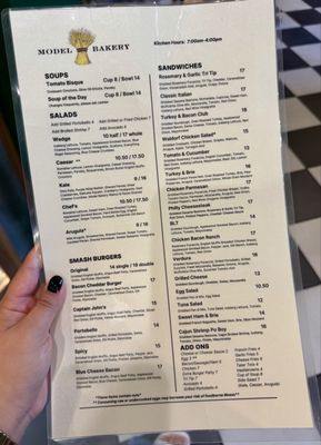 Menu photo 1 Model Bakery Walnut Creek, CA